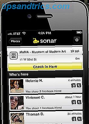 Το Sonar βρίσκει τους φίλους σας φίλων σε κοντινούς χώρους (+250 προσκλήσεις) [iPhone / Android] Sonar Phone