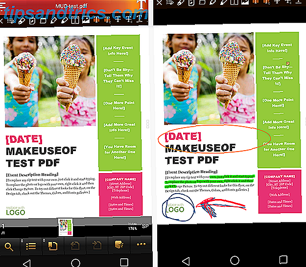 Quel est le meilleur Édition PDF & Annotation App pour Android? application lecteur ezPDF 1