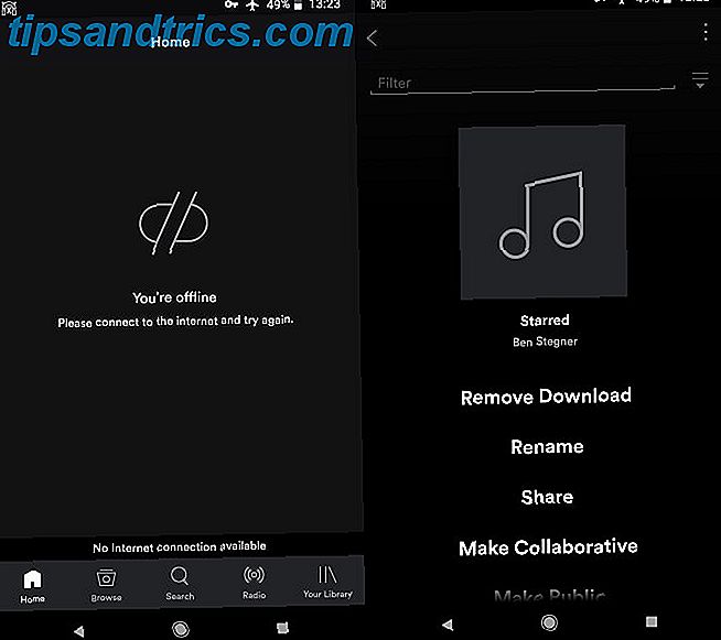 Android Écouter Spotify hors connexion