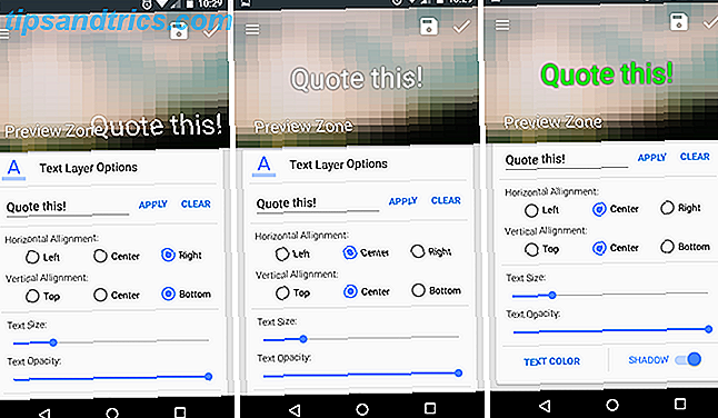 Hvordan lage din egen tilpassede bakgrunn for Android android freshcoat tekst tapet