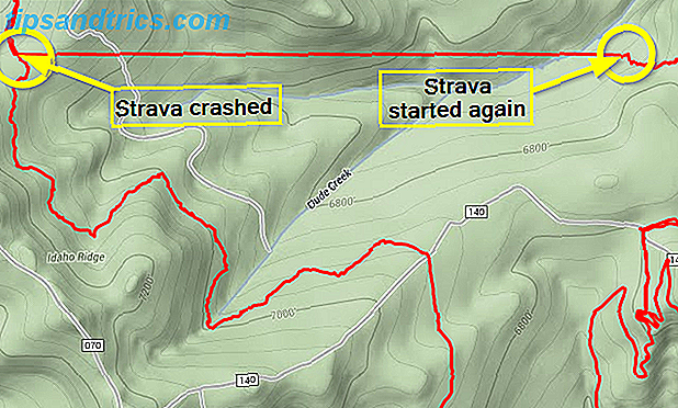 1 Route de Strava avec split