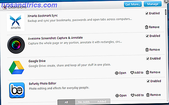 4 excellentes applications et extensions pour rénover le nouvel onglet Chrome Page 7 X Extensions de page Nouvel onglet