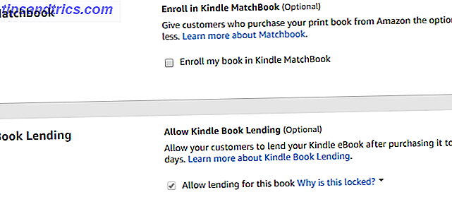 Amazon KDP Matchbook και επιλογές δανεισμού βιβλίων