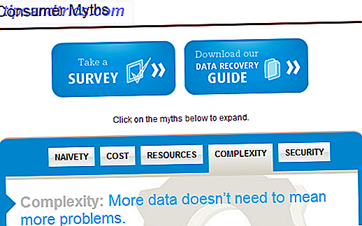 Mitos del consumidor de recuperación de datos