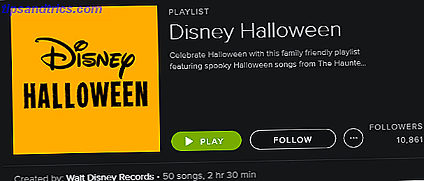 Spotify spilleliste - Disney Halloween