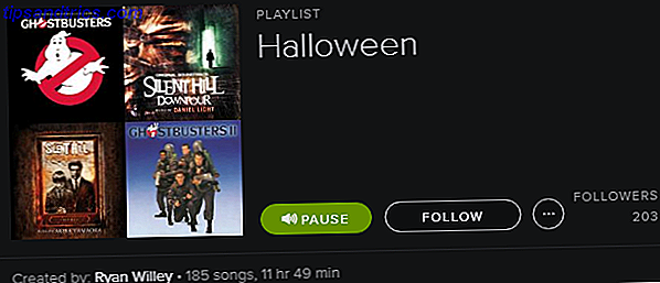 Spotify spilleliste - Halloween