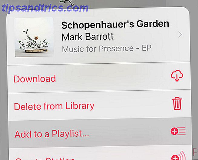 Legg til i Apple Music Playlist iOS