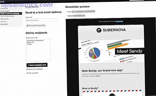 5 Web Apps pour le Online Business Startup envoyer des newsletters
