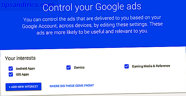 Έλεγχος-Διαφημίσεις Google-Ενδιαφέροντα