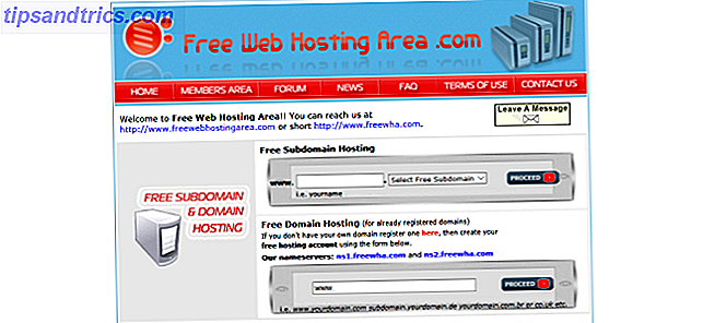 Topp 7 enkle og gratis web hosting tjenester gratis web vert område