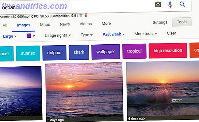 Google Image Search Tools