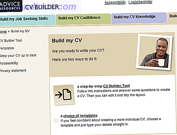 bygge en gratis CV på nettet
