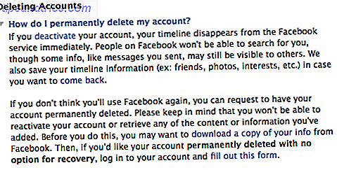 cómo eliminar una cuenta de Facebook