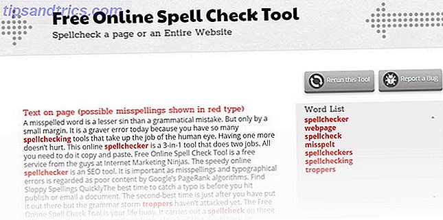 La mejor manera de comprobar el texto y los sitios para errores ortográficos Resultados SpellChecker