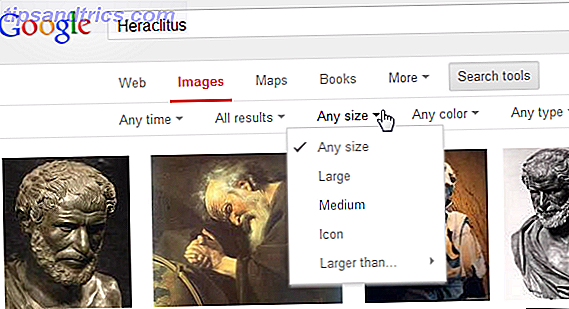 google search tools sidebar