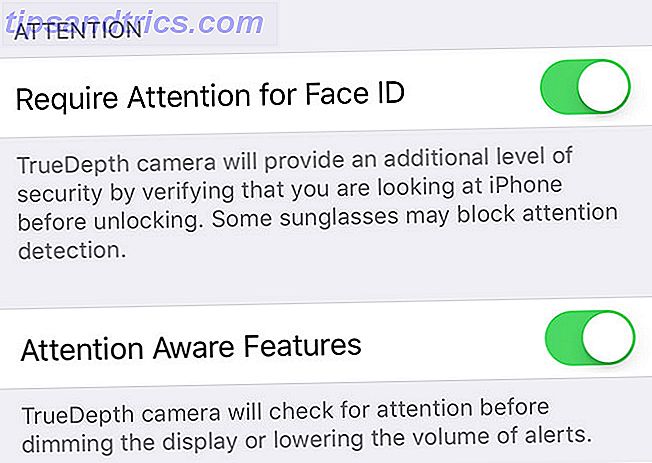 Identificación de la cara iphone x descripción general atención