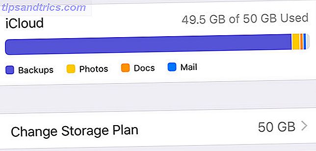 sikkerhetskopiere iPhone - Endre iCloud Storage Plan