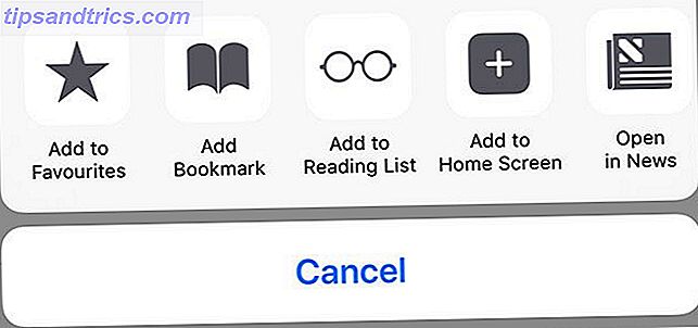iPhone Agregar a la lista de lectura
