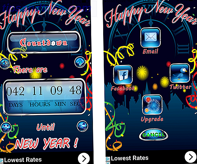 Feliz año nuevo cuenta atrás comienza iphone