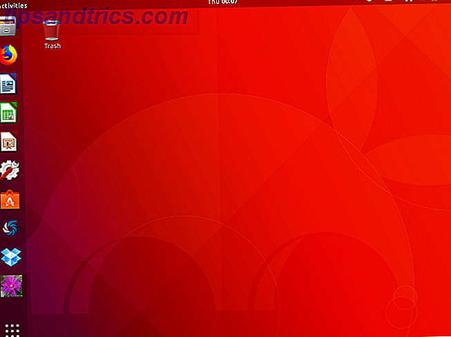 Ubuntu 17.10 con el entorno de escritorio Ubuntu