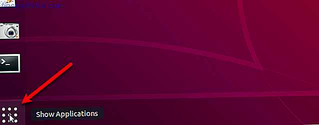 Klik op Toepassingen weergeven op Ubuntu-bureaublad om het ubuntu-thema te wijzigen
