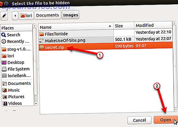 cacher des fichiers dans des images sous Linux