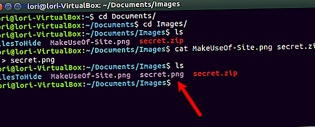 verberg bestanden in afbeeldingen in linux
