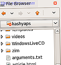 13 Gedit Plugins για να το κάνετε ένα πιο χρήσιμο πρόγραμμα επεξεργασίας κειμένου [Linux] filebrowser