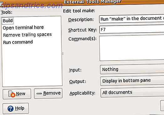 13 Gedit Plugins για να το κάνετε ένα πιο χρήσιμο πρόγραμμα επεξεργασίας κειμένου [Linux] externaltools