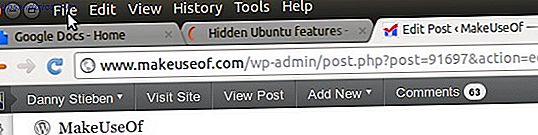 χαρακτηριστικά στο ubuntu