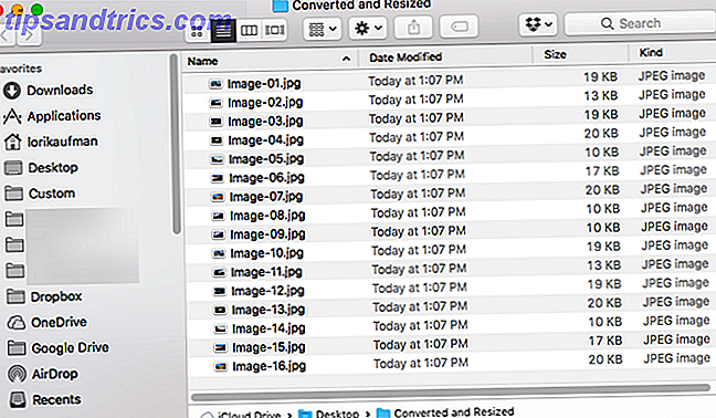 batch converteren wijzigen afbeeldingen mac automator