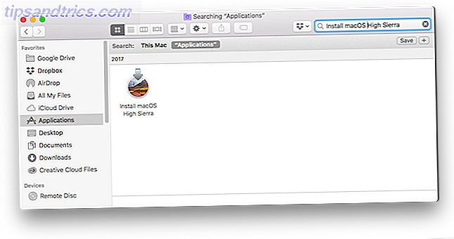 Cómo deshabilitar las molestas notificaciones de actualización de MacOS High Sierra Eliminar la actualización Mac OS High Sierra