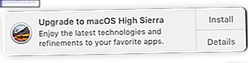 Hoe vervelende MacOS Hoog Sierra Upgrade-meldingen uitschakelen MacOS High Sierra-meldingen