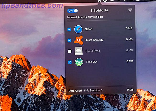 tripmode-Εφαρμογές στη γραμμή μενού του Mac