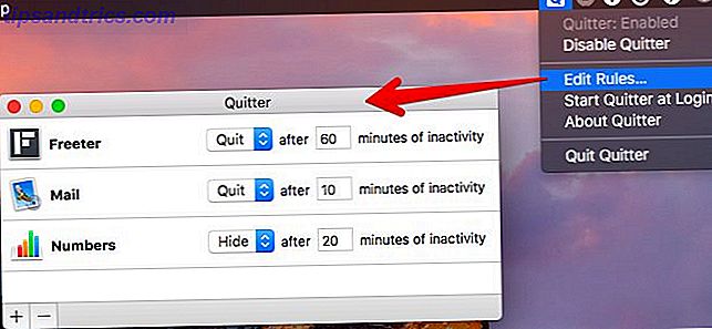 quitter - Εφαρμογές στη γραμμή μενού του Mac