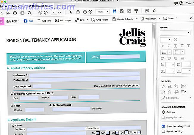 editar pdf mac - Herramientas de edición Adobe Acrobat Pro DC