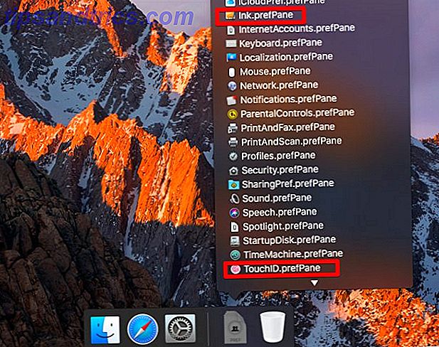 Προτιμήσεις συστήματος Mac μέσω της αποβάθρας