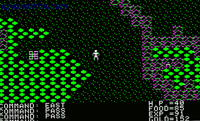 Ultima I Game Screenshot