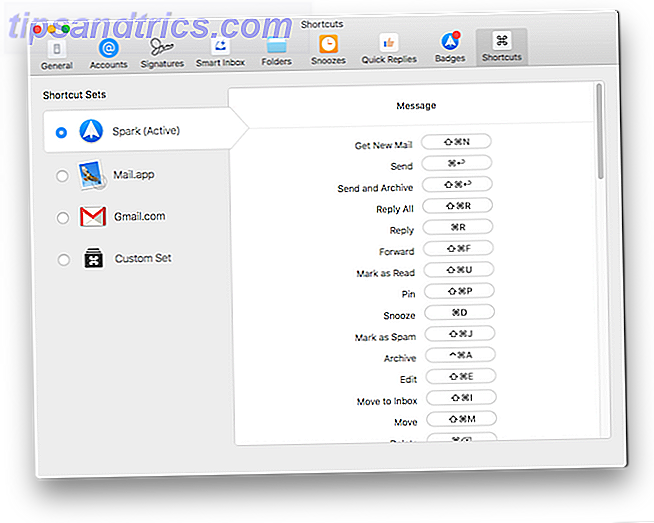 gnist e-postapp for Mac-innstillinger