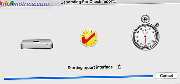etrecheck genereren rapport Mac