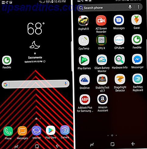 El mejor teléfono inteligente que no debes comprar: Samsung Galaxy S8 Review (y Giveaway!) Samsung galaxy s8 launcher garbage 493x500