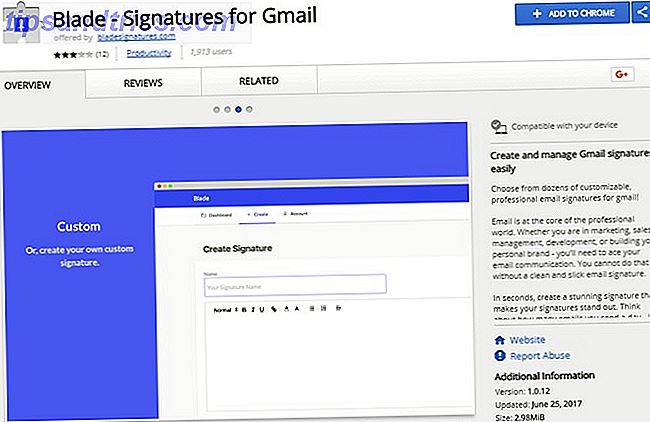 υπογραφή blade gmail