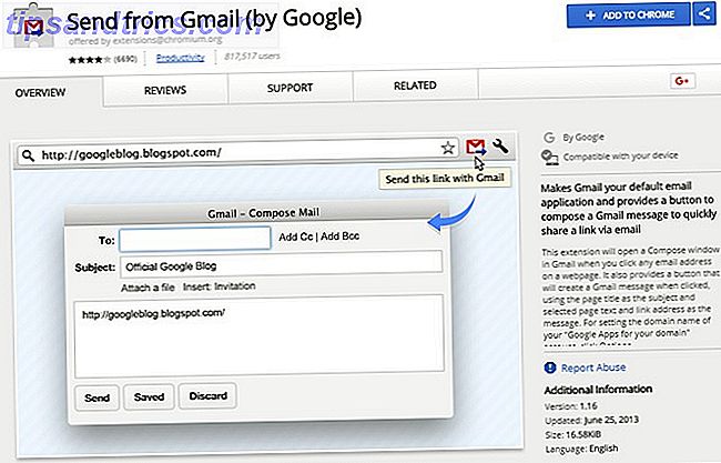 αποστολή από το gmail από το Google