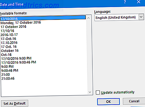 Microsoft Word - Ημερομηνία και ώρα