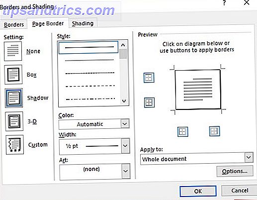 Cómo crear informes y documentos profesionales en bordes y sombreados de Microsoft Word