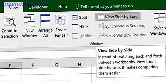 cómo comparar dos hojas de Excel una al lado de la otra