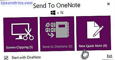 OneNote: Γρήγορη σημείωση