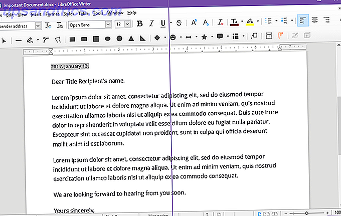 LibreOffice necesita algunos ajustes desde el primer momento, incluido el hecho de que su procesamiento de texto es bastante feo hasta que cambie una de sus configuraciones.