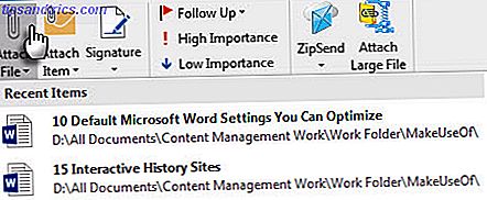 Microsoft Office Outlook-vedlegg