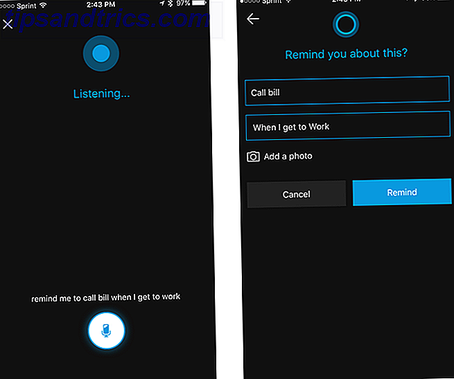 Cortana iPhone Τοποθεσία